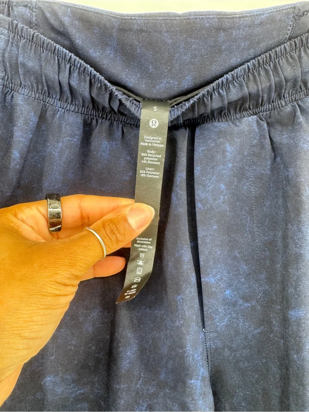 Lululemon Women’s Navy Blue Athletic Shorts